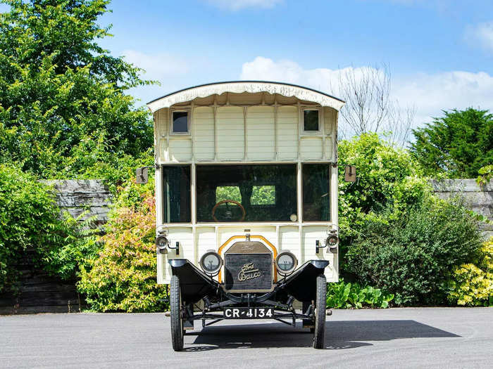 Take a look at the century-old Ford Model T Motor Caravan.