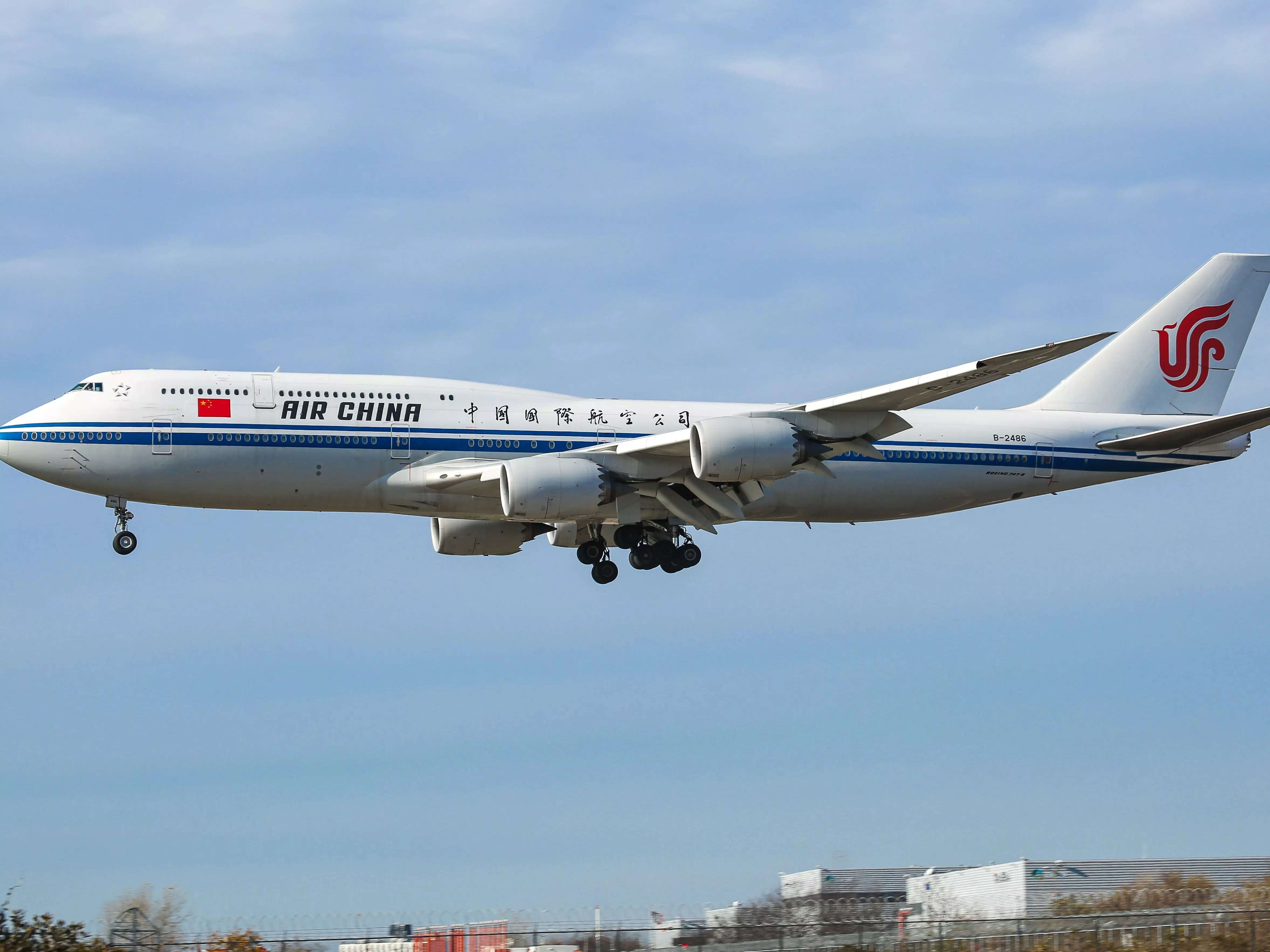Air China Boeing 747-8.