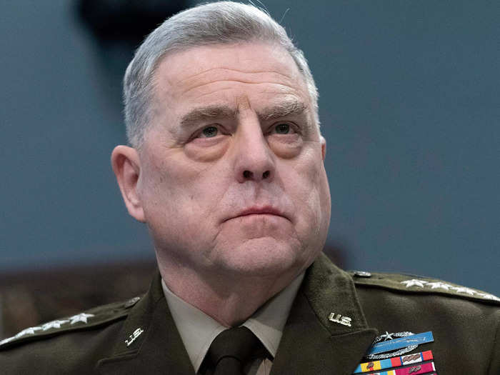 Gen. Mark Milley, the chairman of the Joint Chiefs of Staff