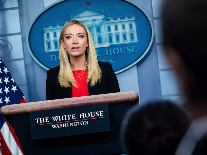 Kayleigh McEnany, the former White House press secretary