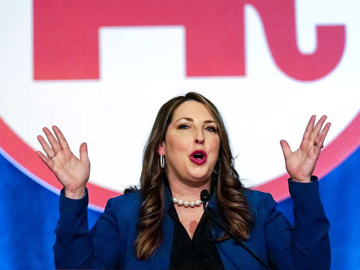 Ronna McDaniel, the Republican National Committee chair