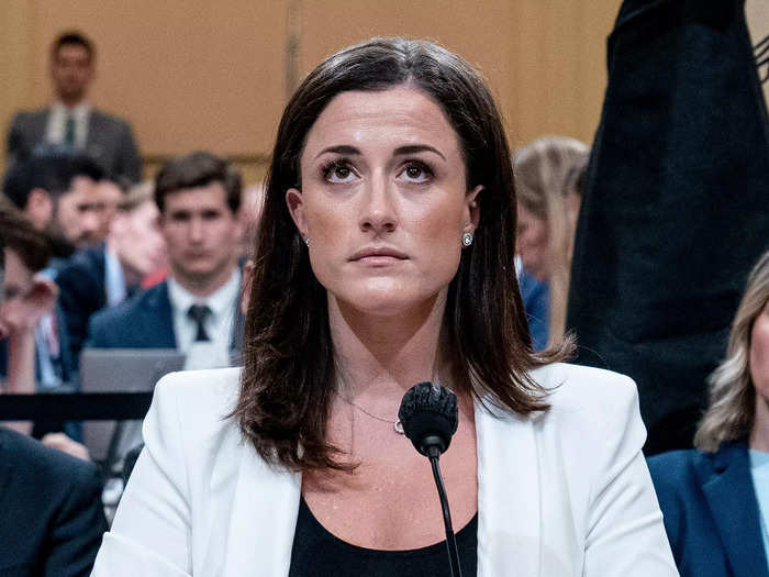 Cassidy Hutchinson, the former White House aide to Mark Meadows