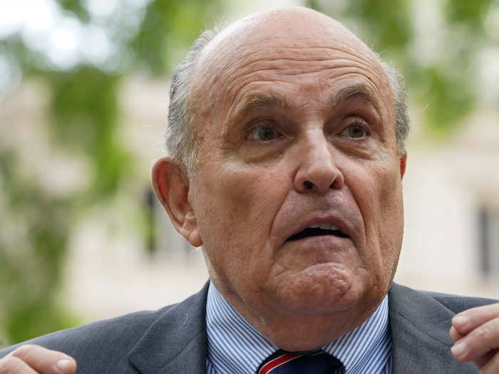 Rudy Giuliani, a former Trump attorney