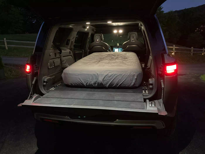 You can even throw in a twin-sized air mattress for car camping.