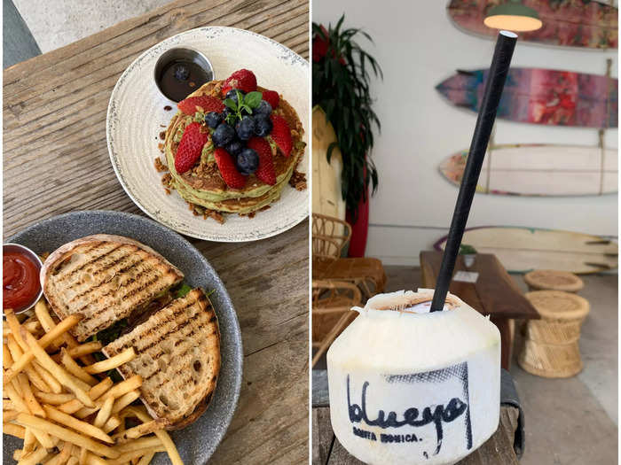 Blueys Cafe & Market is an Australian eatery with an ambiance that perfectly blends together Bondi Beach and Santa Monica.