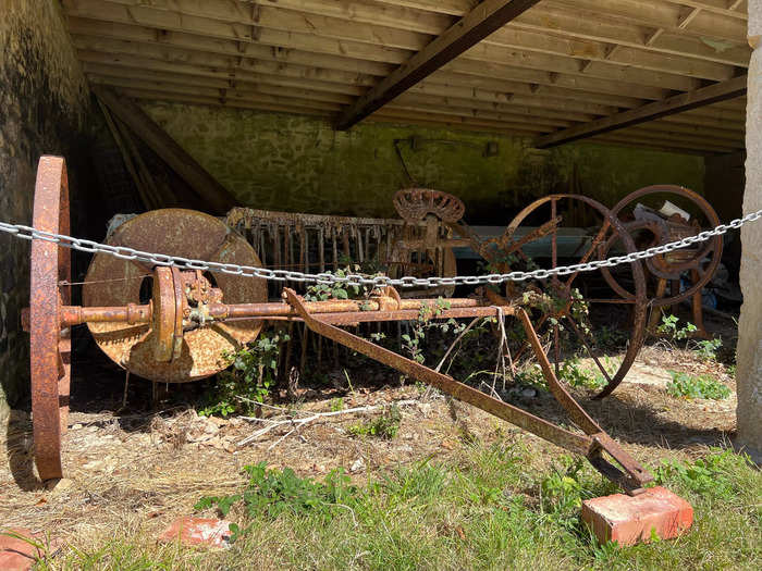 Farm life prior to the evacuation wasn