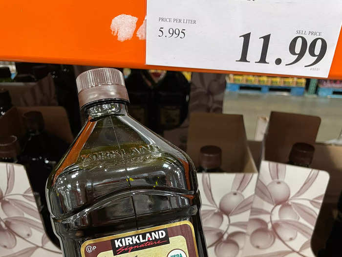 I exclusively buy olive oil at Costco.