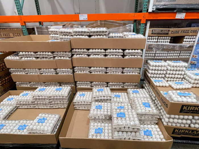 After all, two-dozen eggs is standard at a traditional Costco.