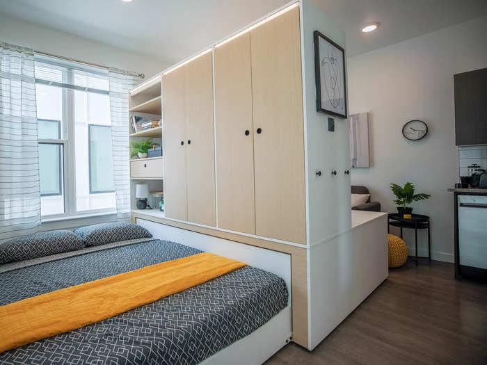 Ori, a robotic-furniture company based in New York and Boston, is building expandable apartments amid house prices increasing, designed to give more space in small homes.