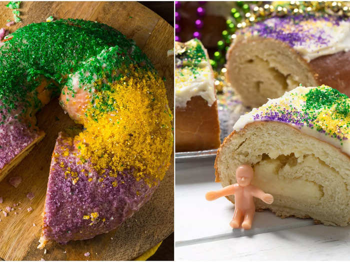 No Mardi Gras celebration is complete without King Cake, a New Orleans classic that Southerners eat yearly.