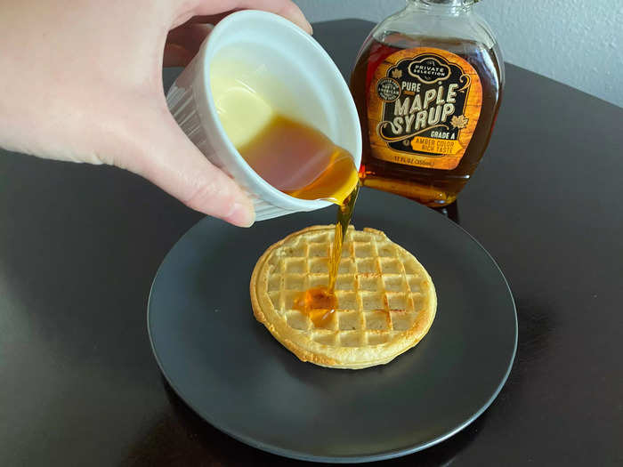 BONUS: I wanted to throw a real maple syrup in the mix to round out the taste test.