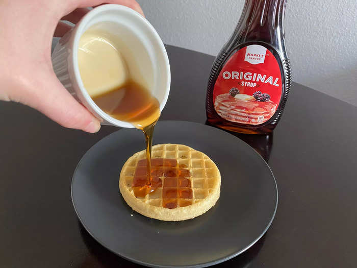 I thought the Market Pantry pancake syrup from Target was pretty bland.