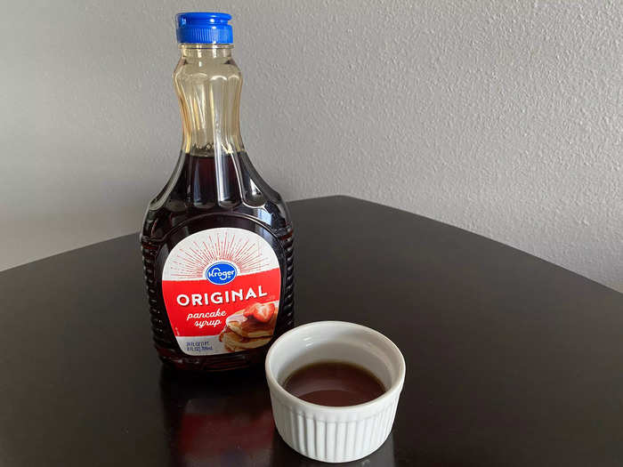 The syrup was affordable, but ultimately I think it