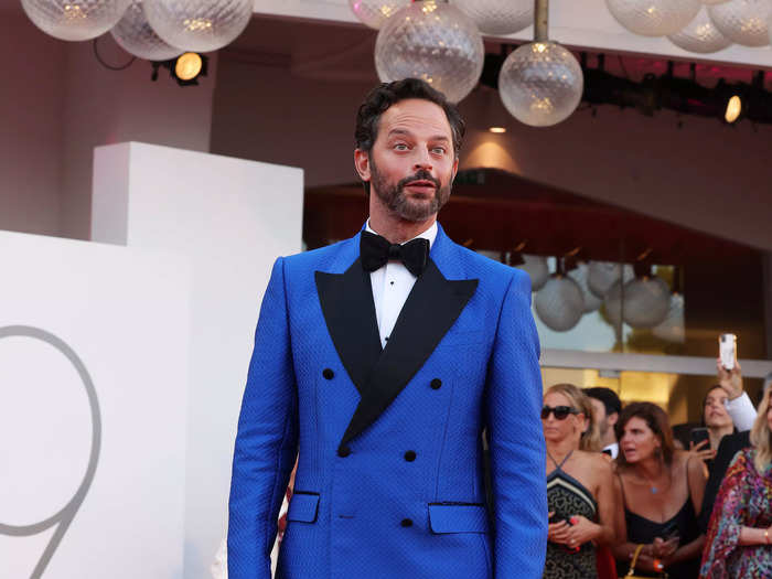 Nick Kroll, who stars in the film, also made an appearance at the Venice premiere.