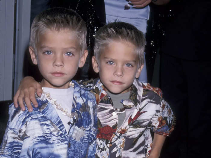 Dylan and Cole Sprouse appeared in "Grace Under Fire" and "Big Daddy" before landing their breakout roles as stars of "The Suite Life of Zack and Cody."