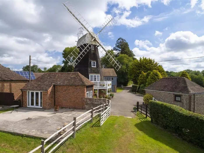 The windmill comes with a garage and a neighboring building that was used to store flour, Rogers said.