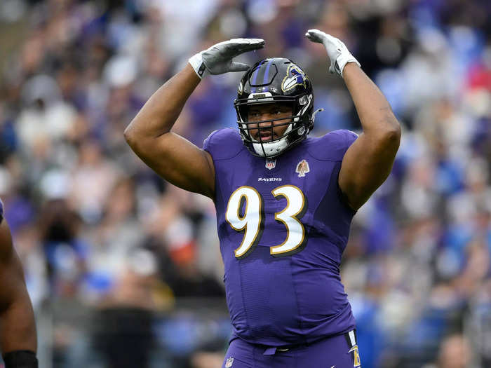 25. Calais Campbell, DE — $128.1 million