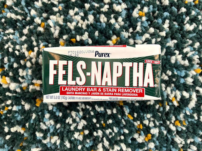 After seeing the results of my experiment, I realized I liked the Fels-Naptha bar a little bit more.