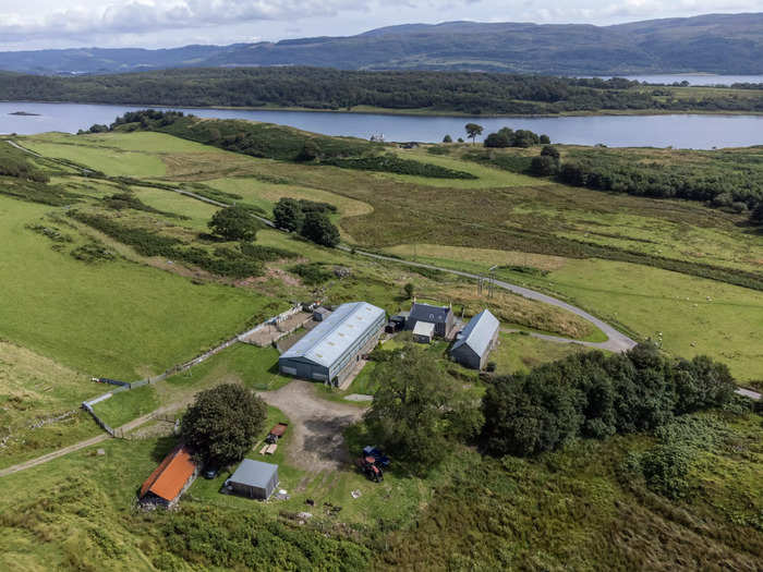 The estate has breeding farms in Tayvallich and on Danna Island.