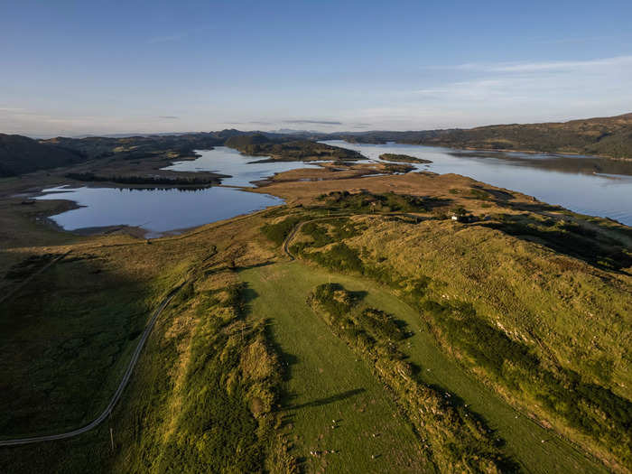 The Tayvallich Estate on the west coast of Scotland is on the market for £10.46 million, or around $12 million.