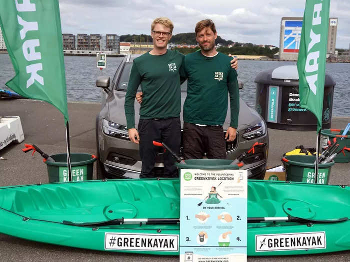 Oke Carstensen and Tobias Weber-Andersen founded GreenKayak in 2017. Today, the environmental NGO operates in Denmark, Germany, Norway, Sweden, and Japan.