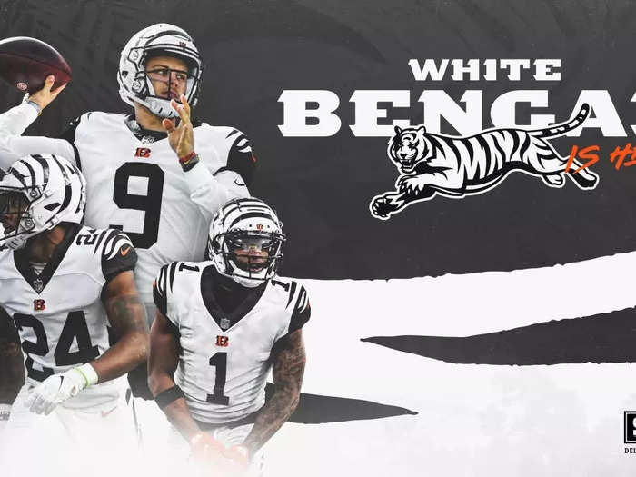 The Cincinnati Bengals unveiled a new White Bengal tiger alternate helmet. Like the Cowboys, this will be worn during Thursday Night Football "Color Rush" games.