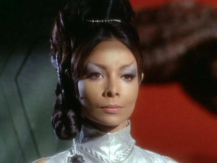 Arlene Martel played Spock