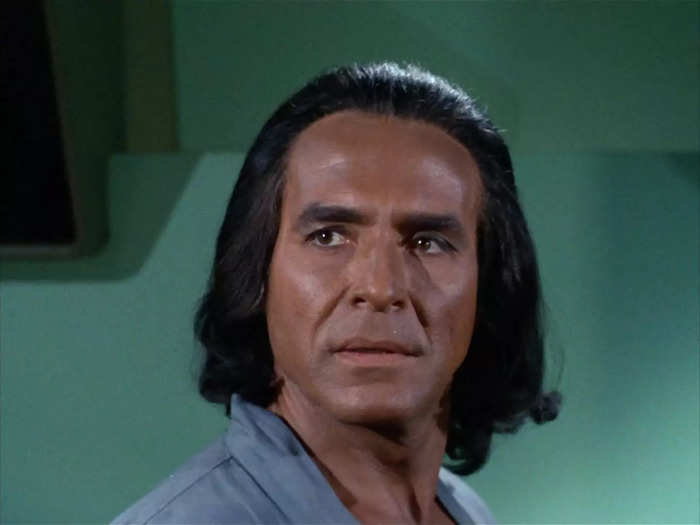 Khan Noonien Singh, one of the most iconic villains in "Trek" history, debuted in an episode of the original series. He was played by Ricardo Montalban.