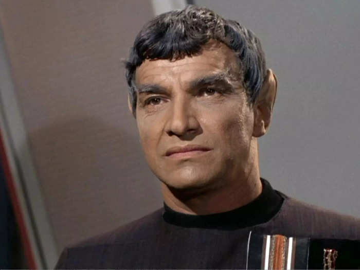 Mark Lenard played Spock