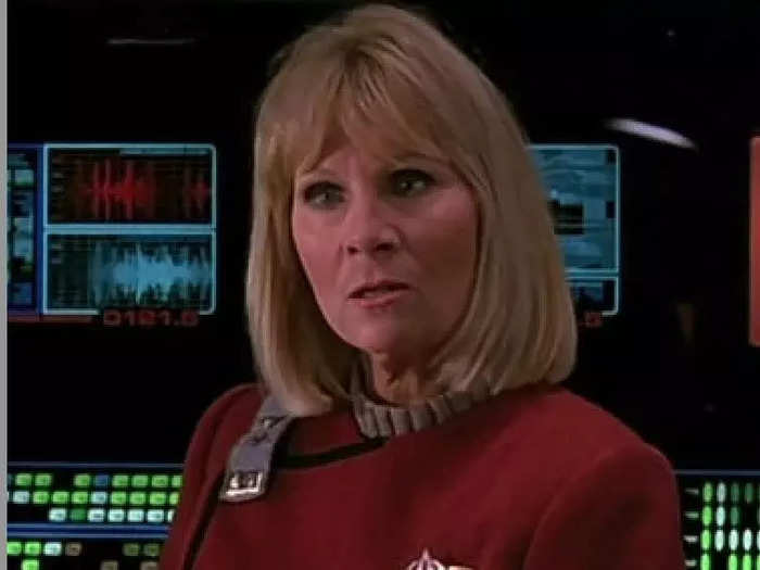 Whitney made her last appearance in the "Trek" universe in "Flashback," a 1996 episode of "Voyager."