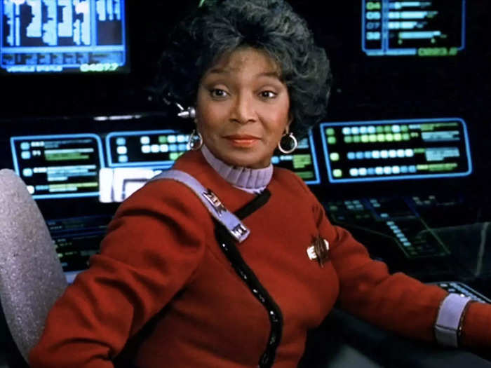 Her last appearance was also "The Undiscovered Country."