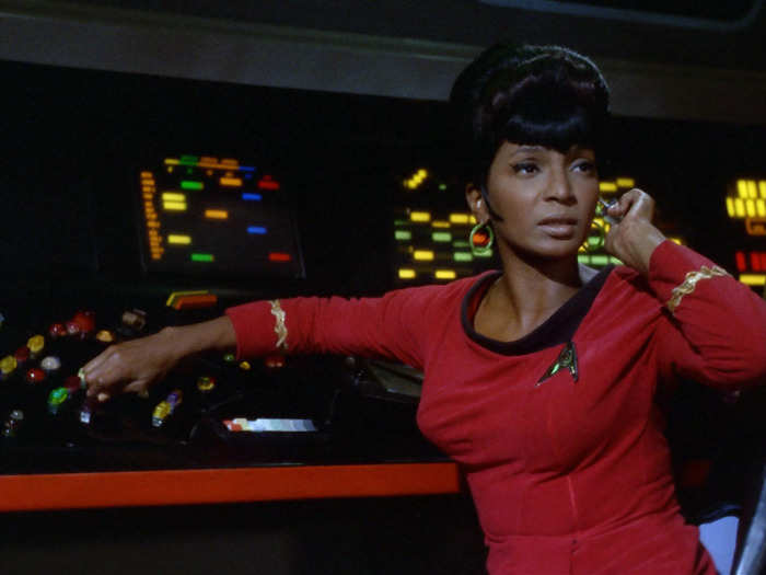 Nichelle Nichols played the Enterprise