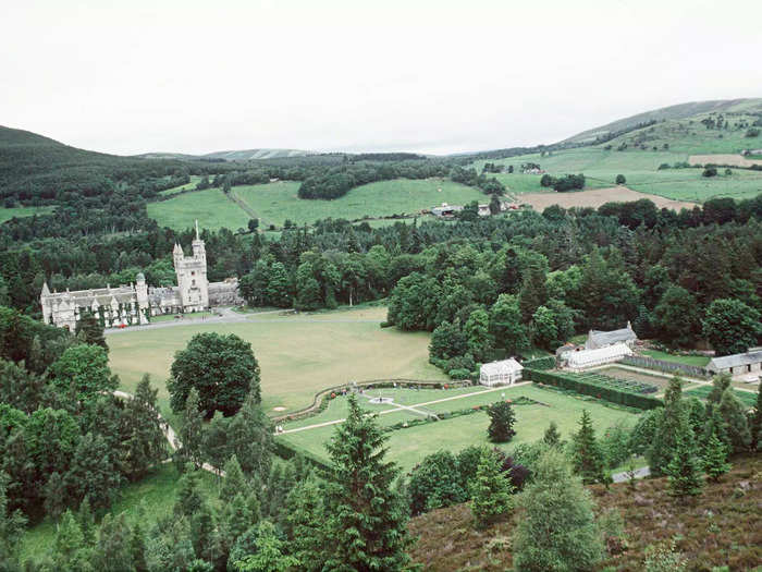 The 50,000-acre estate features 150 buildings in total.