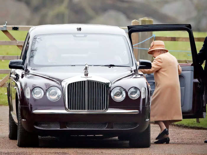 2019: Queen Elizabeth II made her first public appearance of the year on January 6.