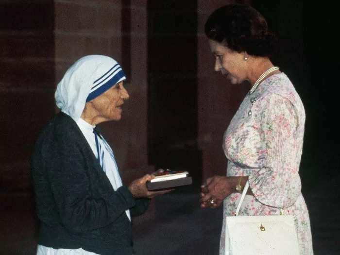 1983: Mother Teresa of Calcutta, one of modern history