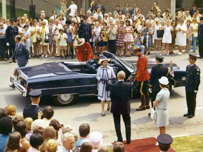 1973: Queen Elizabeth II and Prince Philip visited Canada again.