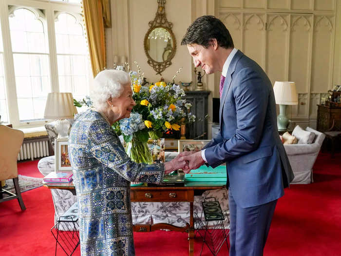 Justin Trudeau shared a heartfelt Instagram post and noted the Queen