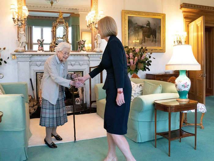 After meeting with the Queen on Tuesday, Prime Minister Liz Truss made a televised statement outside 10 Downing Street in London.