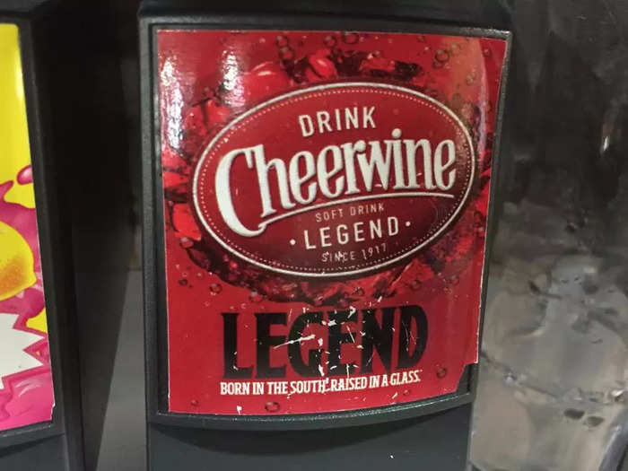 The chain also offers Cheerwine, a cherry-flavored soft drink you can typically only find in the South.