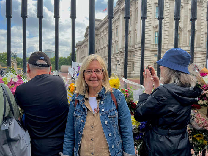 One attendee, an Australian woman who said her name was Lynda, told me that what she respected most about Queen Elizabeth II was how she did her job without complaint.