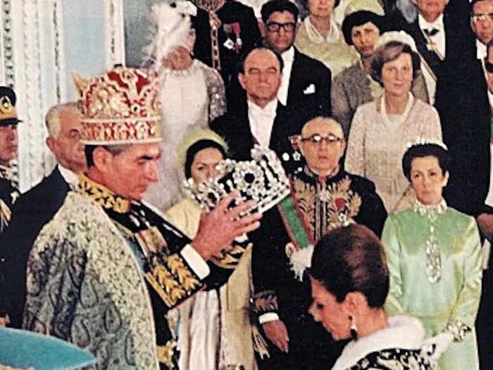 In 1967, the Shah took the old Persian title "Shahanshah," or King of Kings, at a coronation ceremony in Tehran.
