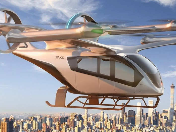 United expects to receive the first deliveries of the electric Eve by 2026, despite the fact the eVTOL is yet to be certified by aviation regulators.