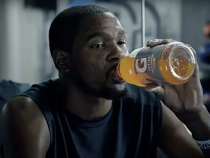 Durant also earns lots of money through endorsements.