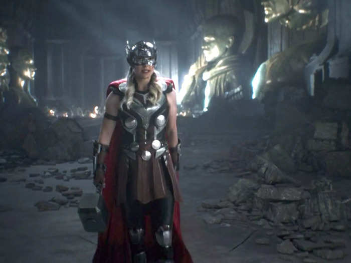 When Jane transforms into Mighty Thor, she gets super strength and the ability to fly.