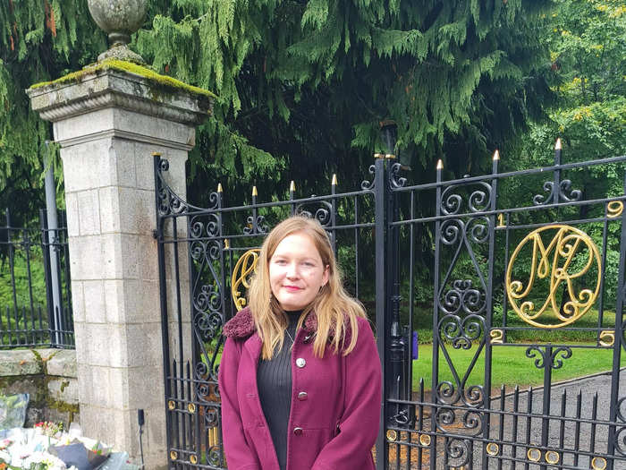 I joined the crowds of mourners at Balmoral Castle in the Scottish Highlands on Friday following the sad news of the Queen