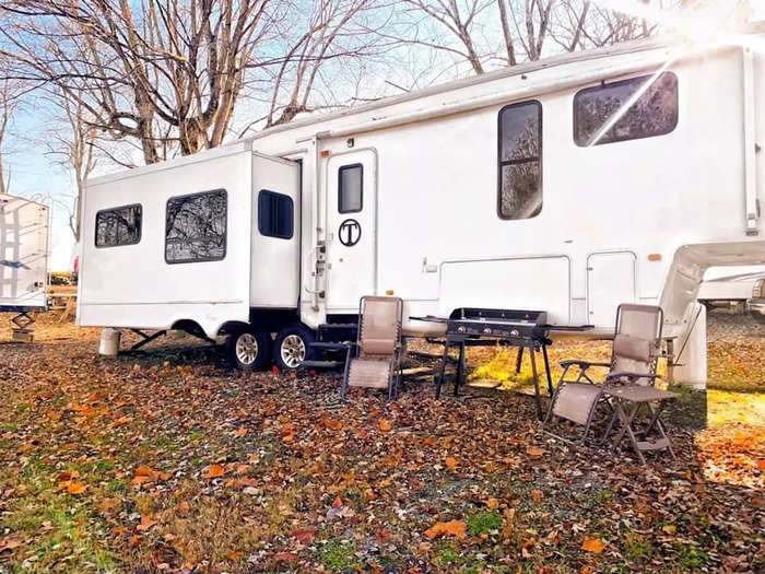 When Kirsten tours potential new RVs, she makes sure to take notes and videos.