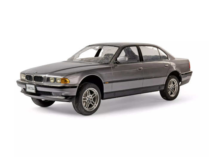 The model BMW is just 15 inches high and 49 inches long.