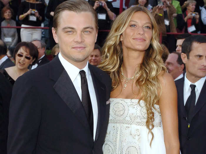 Gisele Bündchen dated DiCaprio from 2000 to 2005.