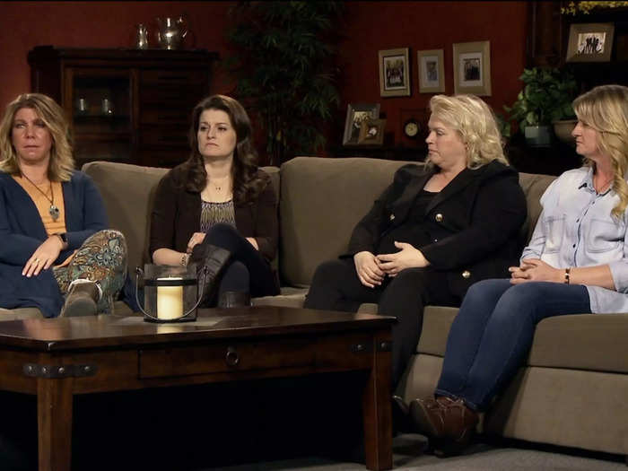 2017: During "Sister Wives" season 12, Christine revealed that strengthening her bond with Robyn also helped her improve her relationship with Kody, suggesting that their marriage was on an upswing.