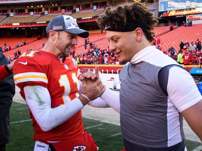 After spending his rookie year backing up veteran Alex Smith, Mahomes took over the starting job in Kansas City in his second season — and was an immediate sensation.